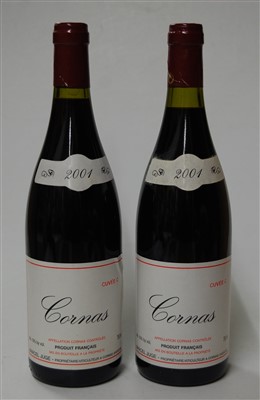 Lot 1133 - Cornas, 2001, Appelation Cornas, Marcel Juge,...