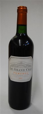 Lot 1137 - Le Grand Chai, 2007, Pomerol, four bottles