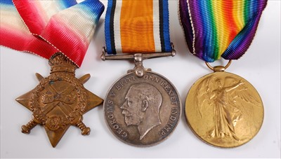 Lot 420 - A WW I trio to include