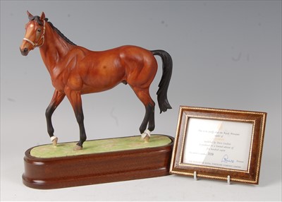 Lot 2040 - A Royal Worcester model of Nijinsky, modelled...