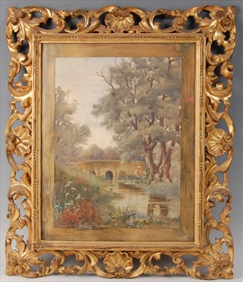 Lot 2299 - A late 19th century Florentine carved gilt...