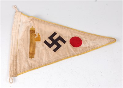 Lot 435 - A German doubled sided pennant