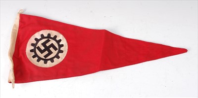 Lot 438 - A German Teno pennant