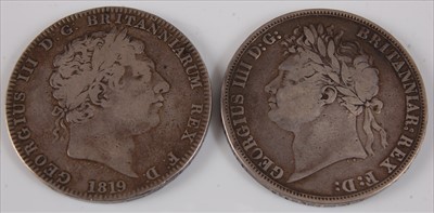 Lot 9 - Great Britain, 1819 crown