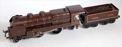 Lot 336 - 1938-41 No. E320 20V AC Hornby Riviera blue...