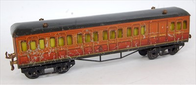 Lot 370 - 1926-39 Hornby Metropolitan coach 'C' Br/3rd,...