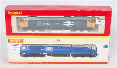Lot 691 - Hornby R2641 Co-Co class 50 diesel locomotive...