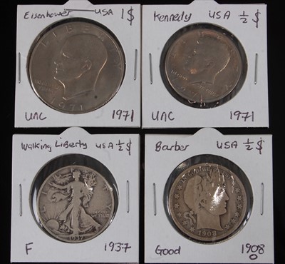 Lot 62 - United States of America, an album of coins to include