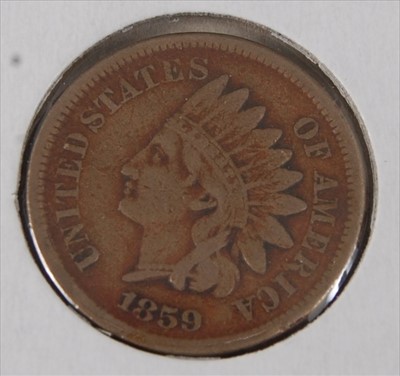 Lot 63 - United States of America, an album of coins to include