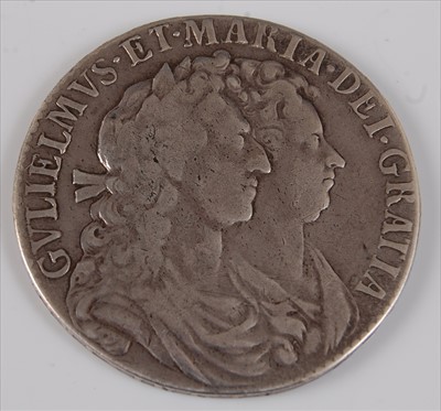 Lot 64 - Great Britain, 1689 half crown