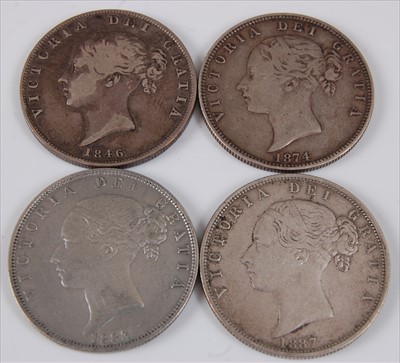 Lot 72 - Great Britain, 1846 half crown