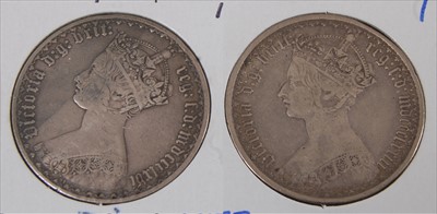 Lot 78 - Great Britain, 1866 Gothic florin