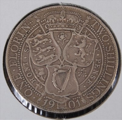 Lot 79 - Great Britain, 1901 florin