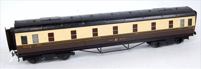 Lot 424 - An Exley K5 GWR brown/cream corridor sleeping...