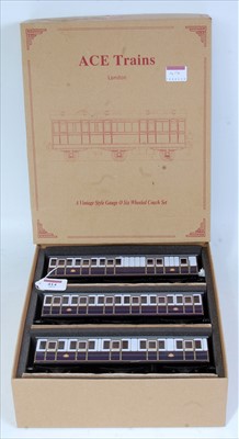 Lot 414 - ACE Trains ref Set 5 rake of 3 Clemenson six...