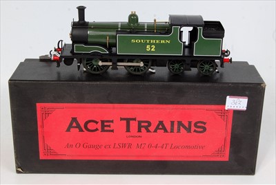 Lot 382 - ACE Trains Southern green No. 52 class M7 tank...