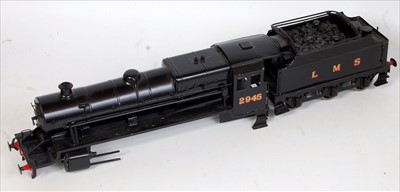 Lot 397 - A repainted Bassett-Lowke taper boiler 2-6-0...