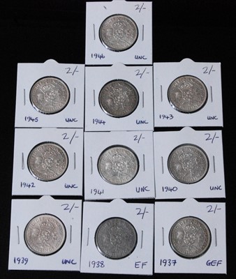 Lot 85 - Great Britain, 1937 florin