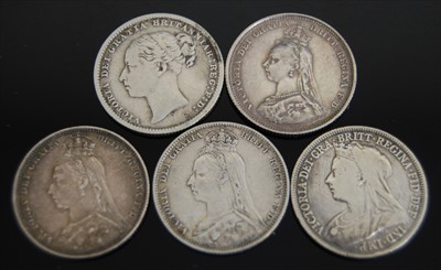 Lot 103 - Great Britain, 1887 shilling