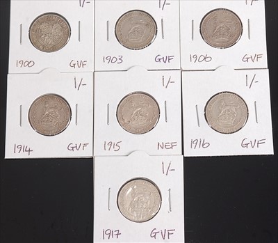 Lot 104 - Great Britain, 1900 shilling