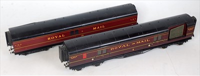 Lot 447 - Bassett Lowke Exley TPO coach prewar livery no....