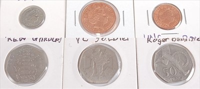 Lot 110 - Great Britain, an album of decimal coins to include
