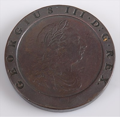 Lot 115 - Great Britain, 1797 cartwheel twopenny