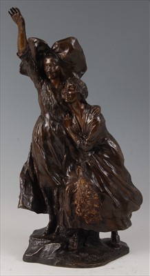 Lot 217 - Maurice Guiraud-Riviere (French 1881-1947) - a...