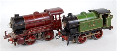 Lot 485 - Two 0-4-0 Hornby 20v AC locos:- 1936-41 EM 320...