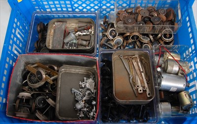 Lot 376 - Small tray containing items from Modellers...