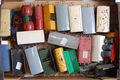 Lot 544 - Four large trays containing mainly Hornby...