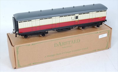 Lot 554 - Darstaed Gresley full brake coach maroon and...