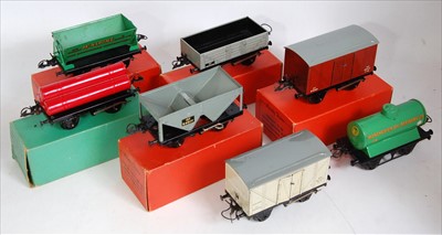 Lot 581 - Tray containing 6 x no. 50 and one no. 1...