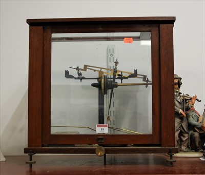 Lot 18 - A Baird & Tatlock (London) Ltd cased balance...