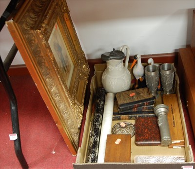 Lot 84 - Mixed lot, to include reproduction print in...