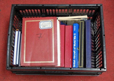 Lot 91 - Three boxes of assorted aircraft interest, to...