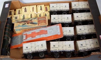 Lot 529 - 3 trays containing mixed items ex-model makers...