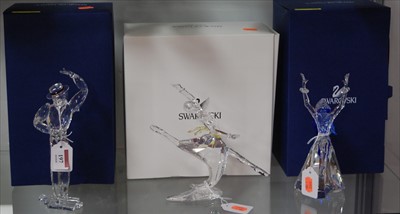 Lot 197 - Three Swarovski 'Magic of Dance' crystal...