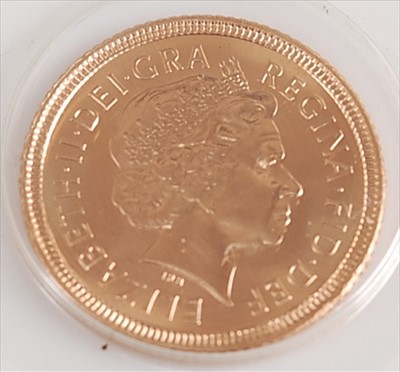 Lot 161 - Great Britain, 2001 gold half sovereign