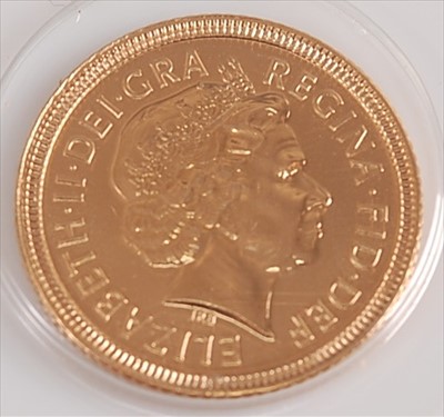Lot 164 - Great Britain, 2002 gold half sovereign