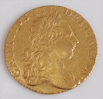 Lot 189 - Great Britain, 1773 gold guinea