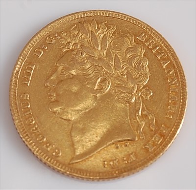 Lot 207 - Great Britain, 1821 gold full sovereign