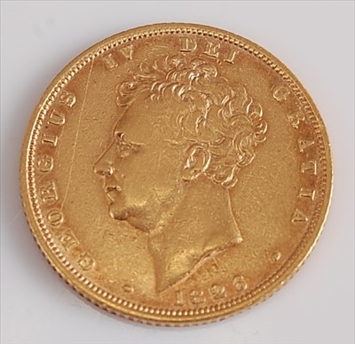 Lot 212 - Great Britain, 1826 gold full sovereign