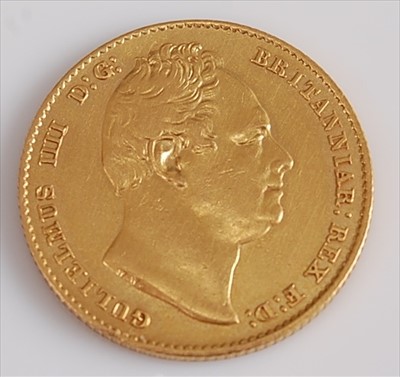 Lot 223 - Great Britain, 1837 gold full sovereign