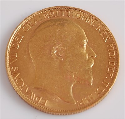 Lot 263 - Great Britain, 1902 gold two pound coin