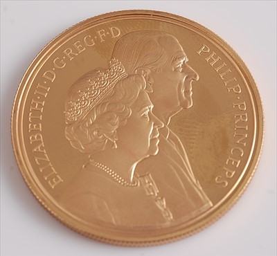 Lot 271 - Great Britain, 1997 gold proof commemorative five pound coin