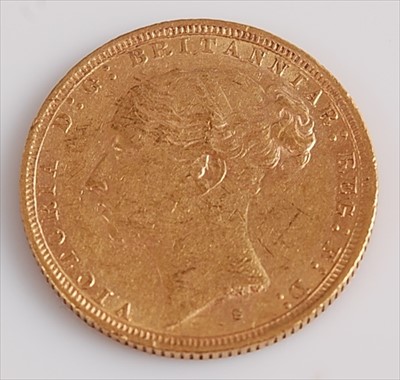 Lot 309 - Great Britain, 1887 gold sovereign