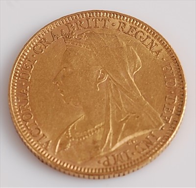 Lot 319 - Great Britain, 1893 gold full sovereign