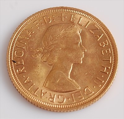 Lot 364 - Great Britain, 1959 gold full sovereign