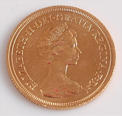 Lot 379 - Great Britain, 1980 gold full sovereign